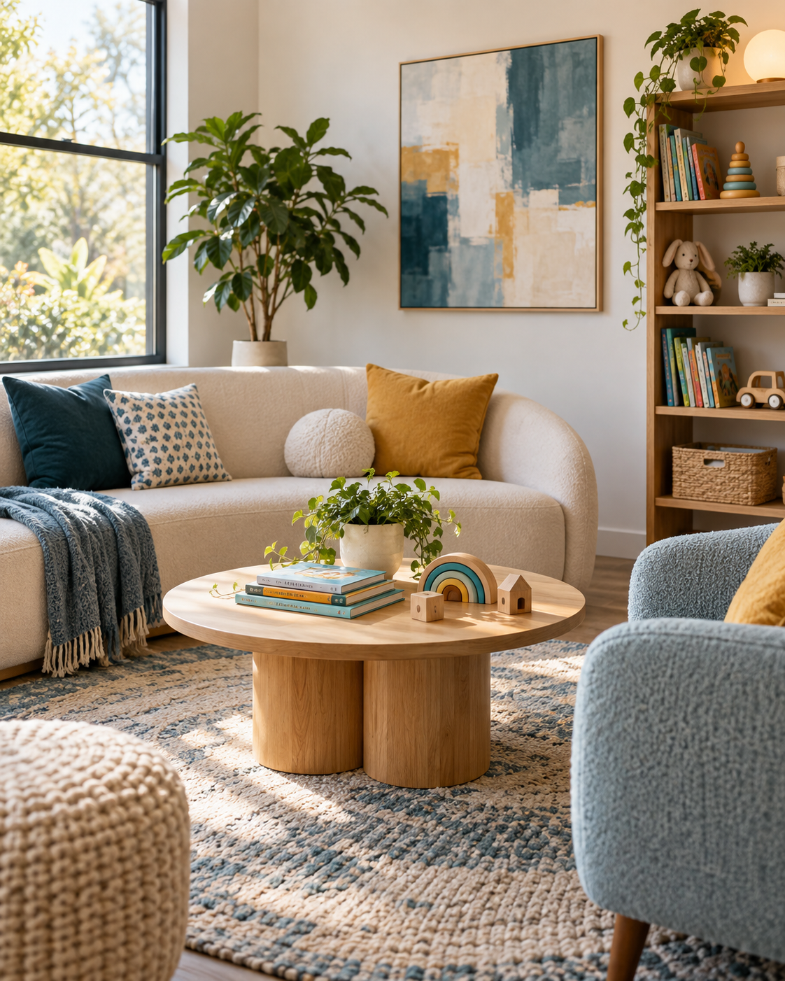 A welcoming therapy space designed for children and families